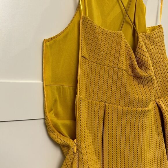 Twik mustard yellow gorgeous dress size small - Picture 7 of 9